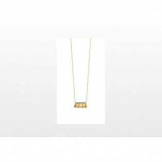 COLLIER EN PLAQUE OR