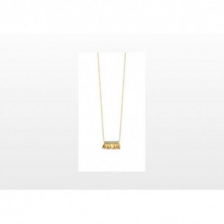 COLLIER EN PLAQUE OR