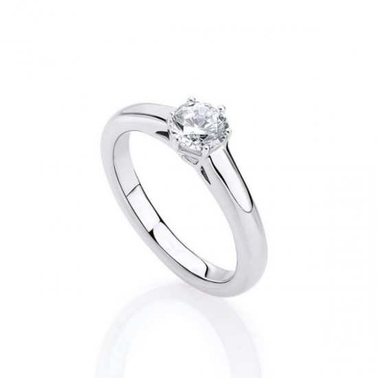 BAGUE SOLITAIRE OXYDE