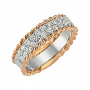 BAGUE COMPOSITION DIAMANTS