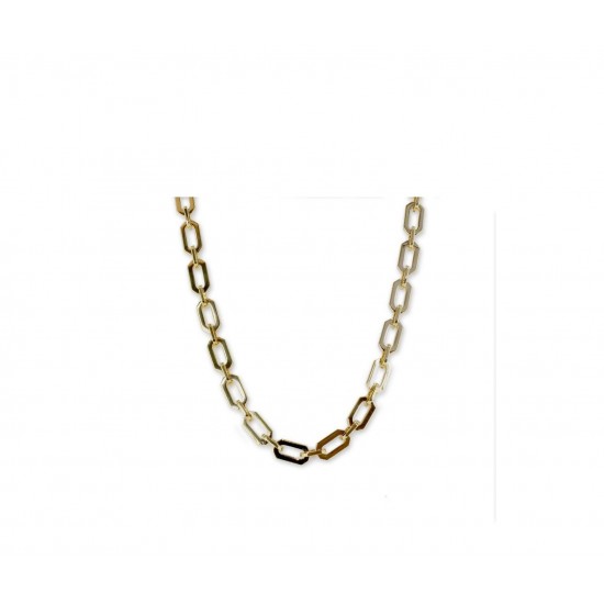 COLLIER EN PLAQUE OR