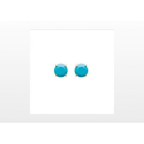 BOUCLES D'OREILLES PLAQUE OR