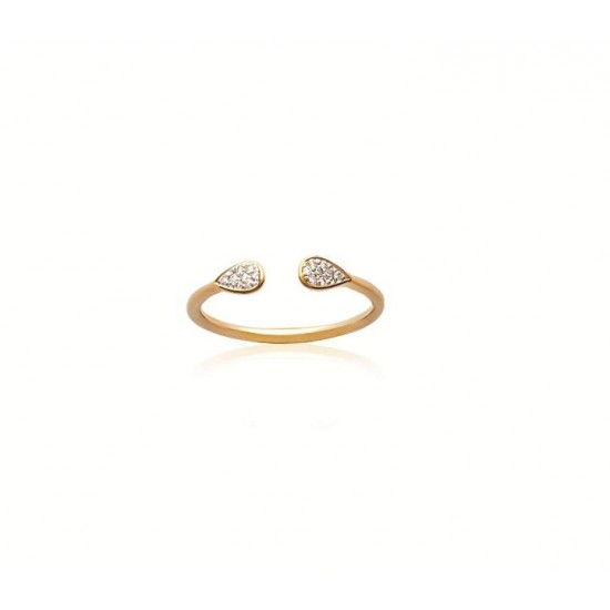 Bague plaqué or