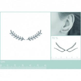 CONTOURS D'OREILLES EN ARGENT