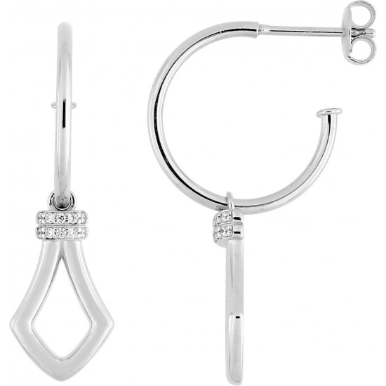 BOUCLES D'OREILLES EN ARGENT