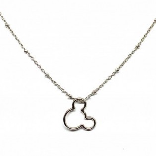 COLLIER ARGENT PENDENTIF FANTAISIE