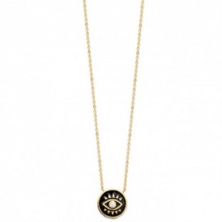 COLLIER EN PLAQUE OR