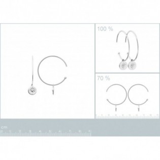 BOUCLES D'OREILLES EN ARGENT