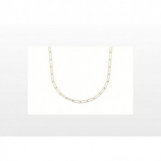 COLLIER EN PLAQUE OR