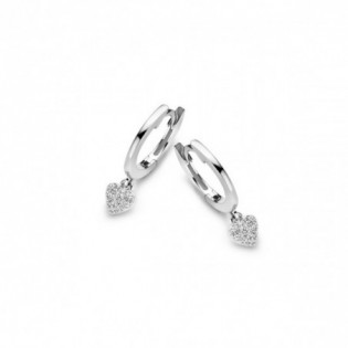 BOUCLES D'OREILLES CREOLES EN ARGENT