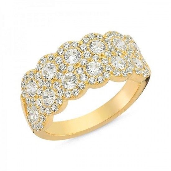 BAGUE COMPOSITION DIAMANTS